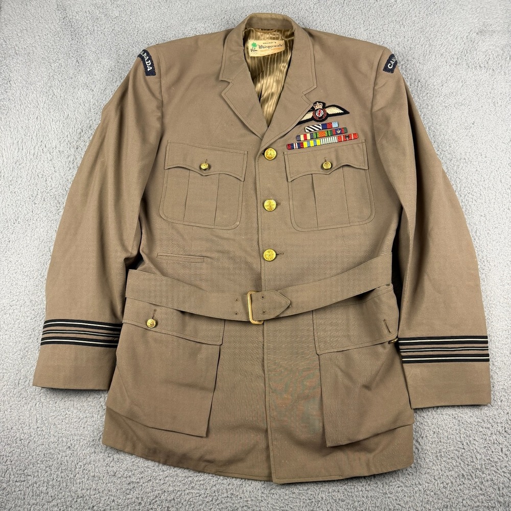 RCAF Squadron Leader Pilot Tropical Service Tunic Named S/Ldr A.S. Logan 1966